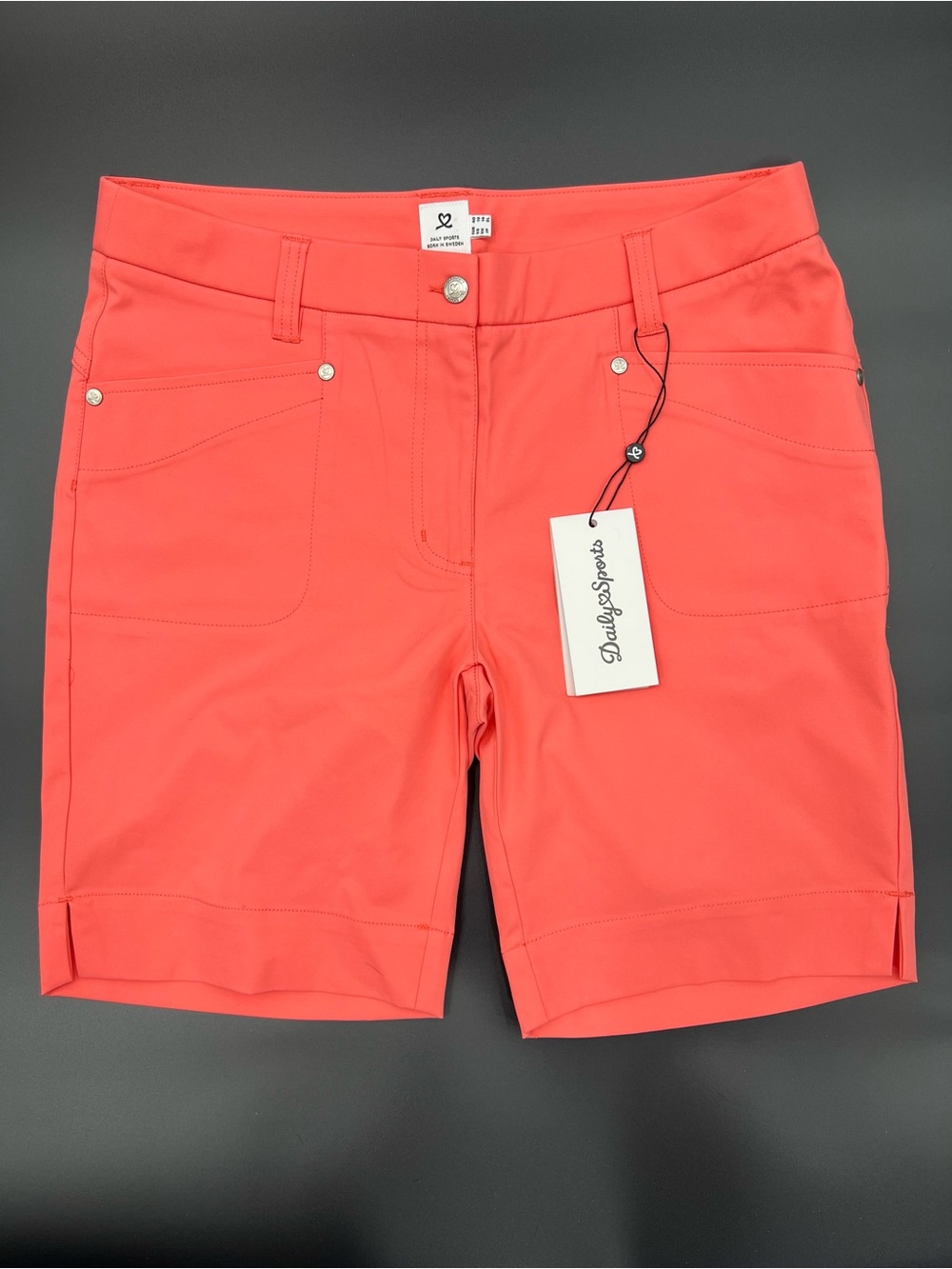 J089 Daily Sports Coral Women's Size 10 Performance Shorts
